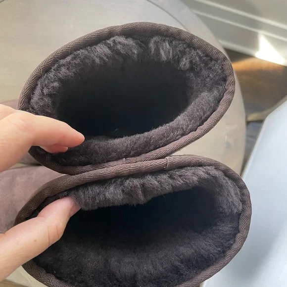 Ugg Classic Tall Brown Boots Size 7 - Picture 6 of 6